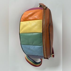 Bethany Belt Bag With Rainbow Quilting